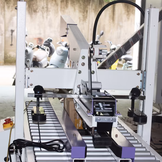 Emballage sans effort de produits de première nécessité : découvrez notre machine automatisée de pliage et de scellage de rabats de carton